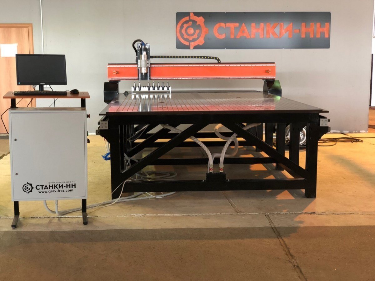 Фрезерный станок с ЧПУ RS 3020 Автоматическая смена инструмента